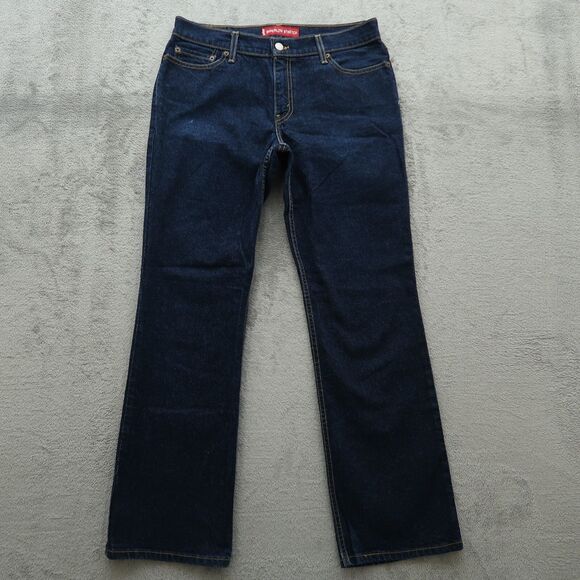 Levi's 518 Jeans Junior's Size 11 VTG Superlow Bootcut Denim 32" Inseam USA Made - Picture 1 of 16